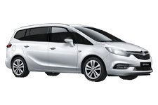 Van Hire Newcastle-under-Lyme - Vauxhall Zafira 5 + 2 - Minibus hire Newcastle-under-lyme